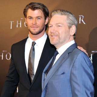 Chris Hemsworth, Kenneth Branagh in Australian Premiere of 'Thor' at Even Cinemas George St.