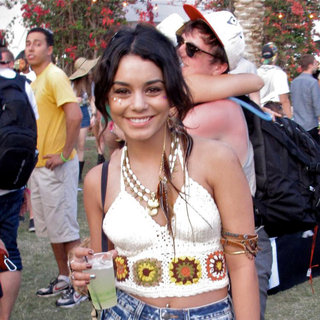 Vanessa Hudgens in Celebrities at The 2011 Coachella Valley Music and Arts Festival - Day 3