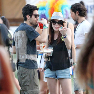 Ashley Greene in Celebrities at The 2011 Coachella Valley Music and Arts Festival - Day 3