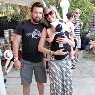 Rob McElhenney, Kaitlin Olson in Celebrities at The 2011 Coachella Valley Music and Arts Festival - Day 3