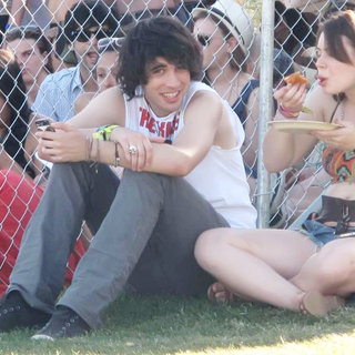 Nick Simmons in Celebrities at The 2011 Coachella Valley Music and Arts Festival - Day 3