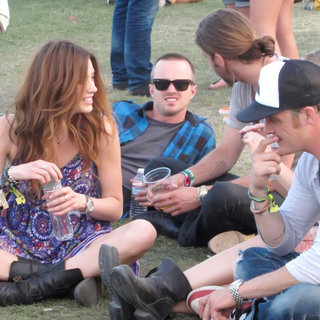 Aaron Paul in Celebrities at The 2011 Coachella Valley Music and Arts Festival - Day 3