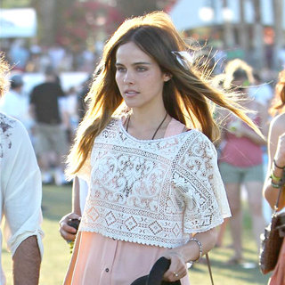 Isabel Lucas in Celebrities at The 2011 Coachella Valley Music and Arts Festival - Day 3