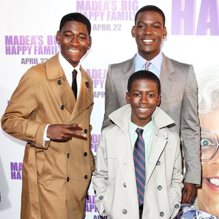 Kwame Boateng, Kofi Siriboe, Kwesi Boakye in Los Angeles Premiere of Tyler Perry's 'Madea's Big Happy Family'