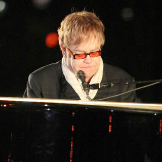 Elton John in 2011 Tribeca Film Festival Opening Night Premiere of 'The Union'