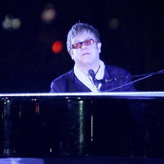 Elton John in 2011 Tribeca Film Festival Opening Night Premiere of 'The Union'