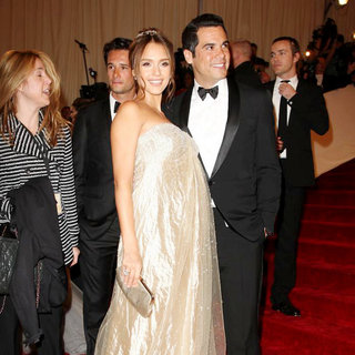 Jessica Alba in Alexander McQueen: Savage Beauty Costume Institute Gala - wenn3321237