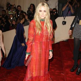 Mary-Kate Olsen in Alexander McQueen: Savage Beauty Costume Institute Gala