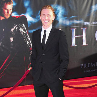 Tom Hiddleston in Los Angeles Premiere of "Thor" - Arrivals