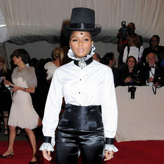 Janelle Monae in Alexander McQueen: Savage Beauty Costume Institute Gala