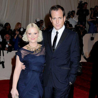 Amy Poehler, Will Arnett in Alexander McQueen: Savage Beauty Costume Institute Gala
