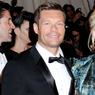 Ryan Seacrest in Alexander McQueen: Savage Beauty Costume Institute Gala