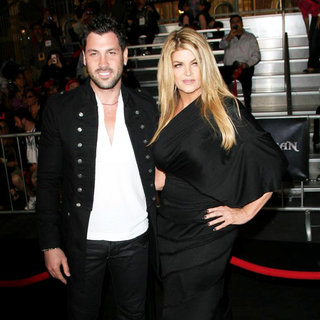 Maksim Chmerkovskiy, Kirstie Alley in 'Pirates of the Caribbean: On Stranger Tides' World Premiere