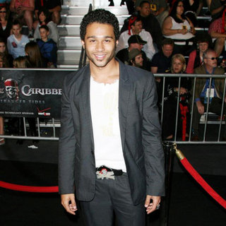 Corbin Bleu in 'Pirates of the Caribbean: On Stranger Tides' World Premiere