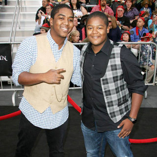 Chris Massey, Kyle Massey in 'Pirates of the Caribbean: On Stranger Tides' World Premiere