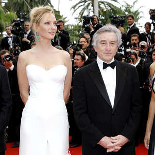 Uma Thurman, Robert De Niro in 2011 Cannes International Film Festival - Day 1 Opening Ceremony and Midnight in Paris Premiere