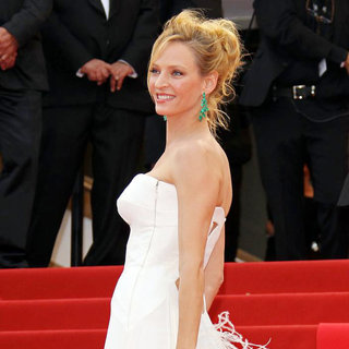 Uma Thurman in 2011 Cannes International Film Festival - Day 1 Opening Ceremony and Midnight in Paris Premiere
