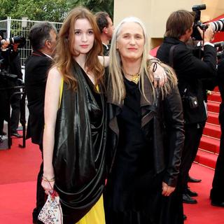 Alice Englert, Jane Campion in 2011 Cannes International Film Festival - Day 2 - Sleeping Beauty - Premiere