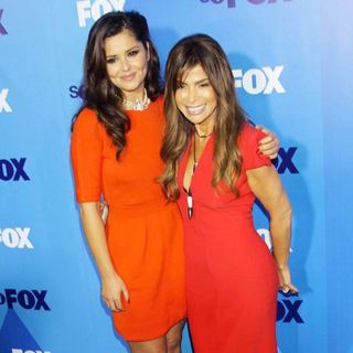 Cheryl Cole, Paula Abdul in 2011 FOX Upfront Presentation - Arrivals