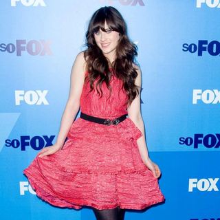 Zooey Deschanel in 2011 FOX Upfront Presentation - Arrivals