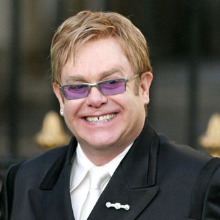 Elton John in Elton John Celebrates His 60th Birthday