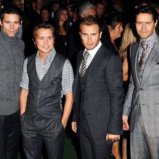 Take That in UK Film Premiere of 'Stardust'