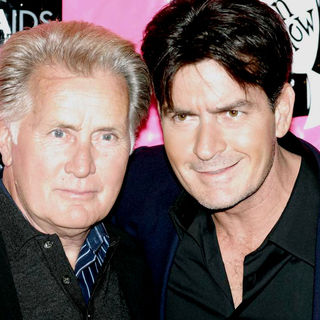 Martin Sheen, Charlie Sheen in Best in Drag AIDS Benefit