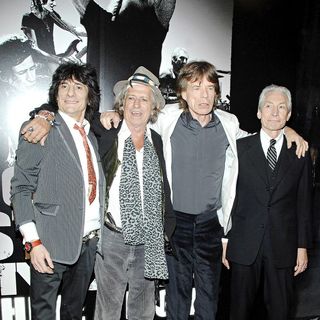 The Rolling Stones in The New York Premiere of 'Shine a Light'