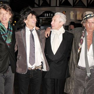 The Rolling Stones in UK Premiere of 'Shine A Light'