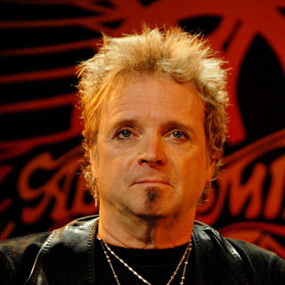 Joey Kramer in Aerosmith launch the new video game 'Guitar Hero: Aerosmith'