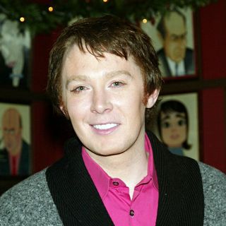 Clay Aiken in Clay Aiken Receives a Sardi's Restaurant Caricature for His Broadway Debut in The Musical 'Spamalot'
