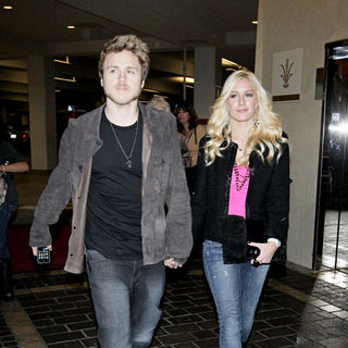 Spencer Pratt, Heidi Montag in Spencer Pratt and Heidi Montag Arrive at The Grove to Film A Segment for MTV's 'The Hills'