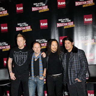 Metallica in Rock and Roll Hall of Fame Announce the 2009 Inductees