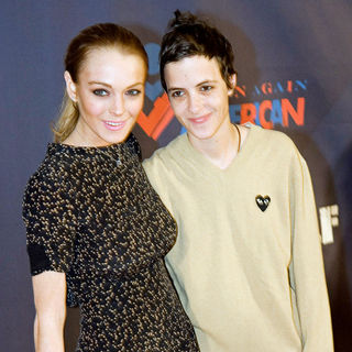 Lindsay Lohan, Samantha Ronson in Declare Yourself 'A New Birth of Citizenship' Inauguration kick-off event - Arrvials