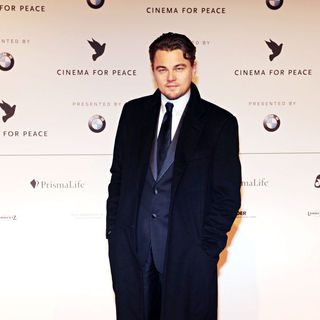 Leonardo DiCaprio at 8th annual Cinema For Peace gala - red carpet arrivals