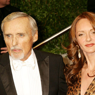 Dennis Hopper, Victoria Duffy in The 81st Annual Academy Awards (Oscars) - Vanity Fair Party