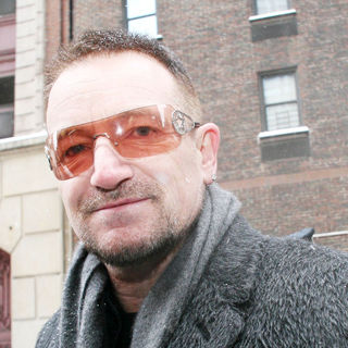 Bono Outside The Ed Sullivan Theater for 'The Late Show with David Letterman' - wenn5257258