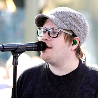 Patrick Stump in Fall Out Boy Performing on The 'Today Show'