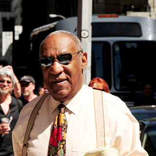 Bill Cosby outside the Ed Sullivan Theater for the 'Late Show With David Letterman' - wenn5304709