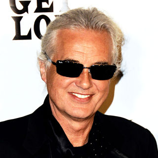 Jimmy Page in 'It Might Get Loud' after party