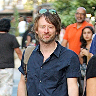 Thom Yorke, Radiohead in Thom Yorke  seen shopping with friends in Hollywood