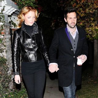 Katherine Heigl, Josh Kelley in Katherine Heigl and Josh Kelley leaving their house for a night out