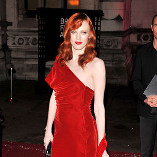 Karen Elson in British Fashion Awards