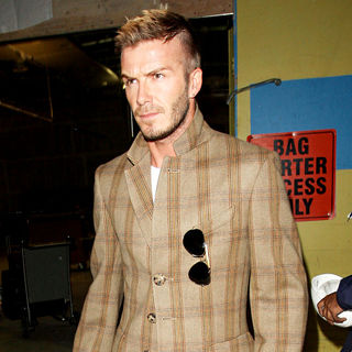 David Beckham in David Beckham arriving at LAX airport