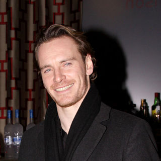 Michael Fassbender in 2009 New York Film Critics Circle Awards - Inside Arrivals
