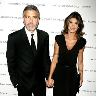 George Clooney, Elisabetta Canalis in National Board of Review of Motion Pictures Awards gala - Arrivals