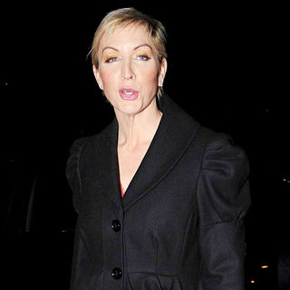 Heather Mills in Heather Mills outside the RTE studios for the 'Late, Late Show'
