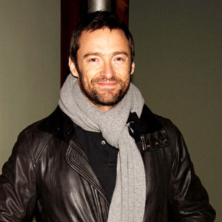 Hugh Jackman in Hugh Jackman attending a performance of The Irish Repertory production of 'Ernest in Love'