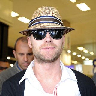 Ronan Keating, Boyzone in Ronan Keating arriving at the Malta International Airport ahead of his concert tonight