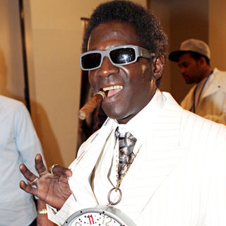 Flavor Flav in The Bernard 'The Executioner" Hopkins and Roy Jones Jr. Boxing Match